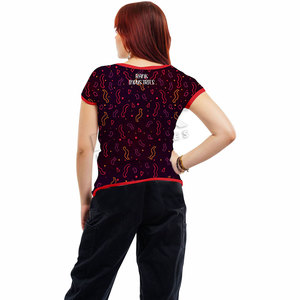 Camisetas de Manga Corta para Mujer, Diseño Nuevo, Hechas de Algodón, Camisetas para Mujer al por Mayor en Existencia - Product Image 2