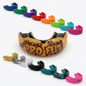 Protège-dents léger personnalisé, protecteur dentaire pour la boxe, le MMA, protège-dents absorbant les chocs pour les appareils dentaires, adultes et jeunes - Product Image 1