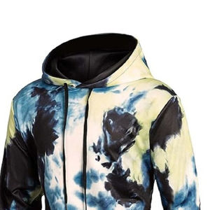 Sudaderas con Capucha Tie Dye para Hombre, Diseño Personalizado, Estilo Básico y Elegante, Mezcla de Algodón, Ropa de Invierno - Product Image 2