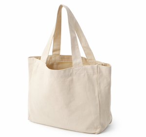 COTTON FIELD Custom Foldable 100% Cotton <b>Canvas</b> <b>Mini</b> Tote Bag Pockets Zipper Closure Customized Logo Shoulder Handle Reusable - Product Image 2