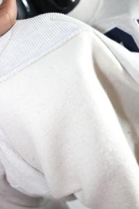 CURREY ASH GRREY <b>Mock</b> <b>Neck</b> Sweatshirt 100% BLUE Applique Embroidery wide <b>neck</b> Sweatshirt Finer Threads - Product Image 5