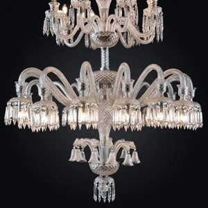 Lustre en cristal moderne à fixation au plafond, décoration intérieure pour la maison, salon, forme irrégulière, design durable - Product Image 5