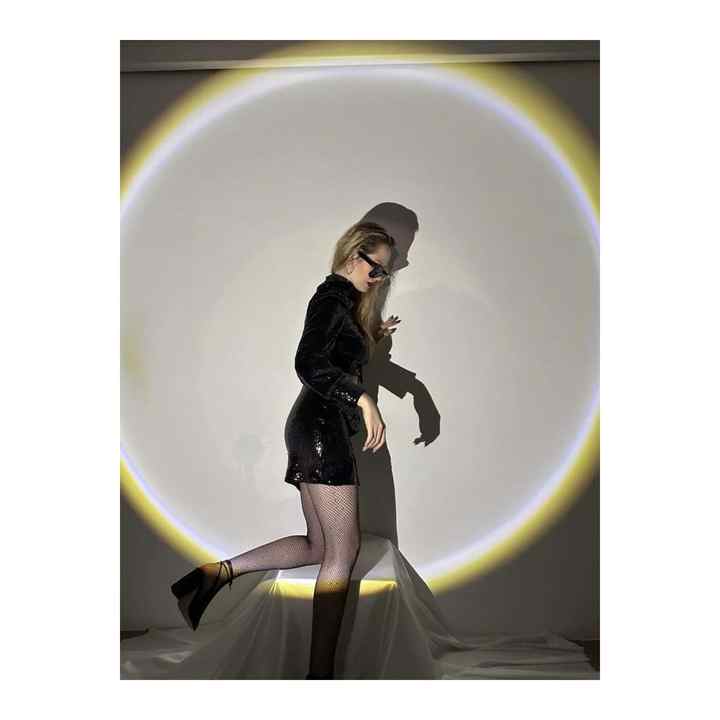 S:2 / M:2 / L:1 / XL:1= 6 Pieces | Black Sequin Skirt