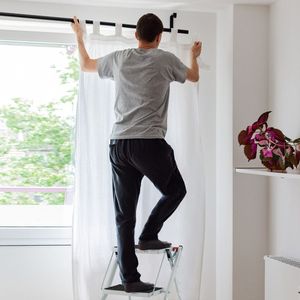 Escalera Plegable de Dos Peldaños con Pedal Antideslizante y Almohadillas Grandes para los Pies, Escaleras de Fácil Acceso - Product Image 2