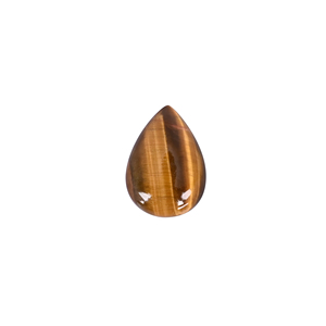 Piedra Preciosa Natural de Ojo de Tigre Dorado en Forma de Pera, Cabujón, Piedra Pulida Suelta al por Mayor - Product Image 1