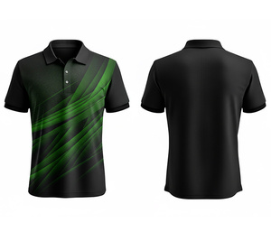 Polo de Sublimación Completa a la Moda, Ligero y Cómodo para Hombres, Mujeres y Jóvenes, de Secado Rápido, Estilo Deportivo - Product Image 3