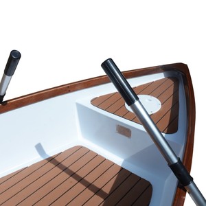 Bateau à rames composite de 11,5 pieds avec accents en teck pour les loisirs en lac, en station balnéaire et en rivière - Vente en gros, contactez-nous - Product Image 5