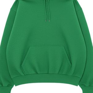 Sweat à capuche homme personnalisé OEM haute qualité en coton polaire fermeture éclair couleurs personnalisées motif à carreaux anti-boulochage respirant 260g - Product Image 3