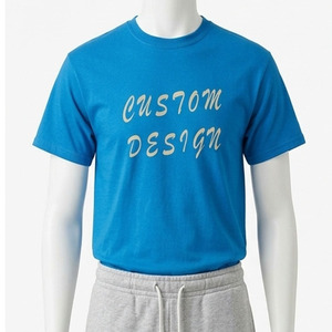 Custom <b>Design</b> T-Shirt Personalized Men’s Crewneck Short Sleeve Tee, Customizable Text Photo Graphic Cotton - Product Image 4