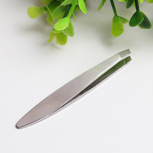 Low MOQ Stainless Steel Mini 7 cm Eyebrow Tweezers Eyelash <b>Extension</b> Tweezers - Product Image 5