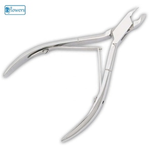6flowers SFN#100 Professional Stainless Steel Cuticle Nippers Box Joint Design Manual <b>Nail</b> <b>Tool</b> for Diy Use - Product Image 1