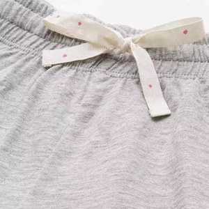 Vente flash - Ensemble 2 pièces pour femmes - T-shirt et short décontractés - Extensible, respirant, séchage rapide - 100% coton - Product Image 2