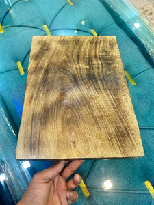 Handcrafted Sustainable Eco-Friendly <b>Wood</b> Chopping Block Rectangle Dishwasher Safe 1.5cm Thick Single <b>Piece</b> FAIZA CRAFT - Product Image 5