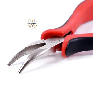 Kit d'extensions capillaires en micro-anneaux de silicone, pinces pour extensions I-tip, aiguille à crochet micro-pince pour boucles - Product Image 2