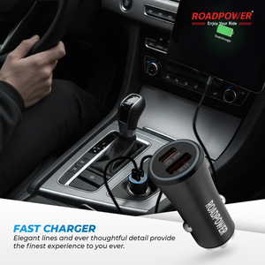 ROADPOWER (RP-MC-165) เครื่องชาร์จในรถยนต์แบบเร็ว 38W พร้อมความเข้ากันได้หลากหลายและระบบป้องกันกระแสเกินในตัว - Product Image 5