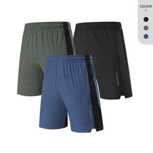 Men's Hot Sale 2-in-1 Athletic Satin Sporty <b>Shorts</b> Customizable Training Bottoms Drawstring Closure Breathable Quick Dry Mid - Product Image 5