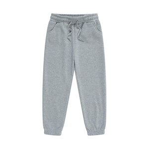 PREDATEX INDUSTRIES Midweight Knitted Casual Sweatpants <b>100</b>% <b>Polyester</b> Solid Color Full Length Elastic Waist Drawstring Pants - Product Image 1