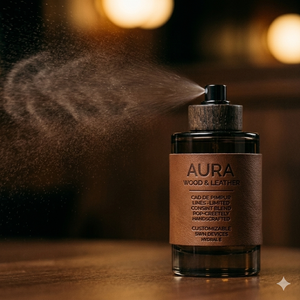 Perfume Personalizable para Hombre, Aroma Fresco a Cuero y Madera, Ecológico, Larga Duración, Lujoso, Casual, Moderno, Servicio OEM - Product Image 3