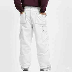 <b>Mens</b> <b>Thermal</b> Ski Pants Custom Design Waterproof Breathable Winter Snowboard Trousers Windproof Outdoor Snow Wear Wholesale - Product Image 2