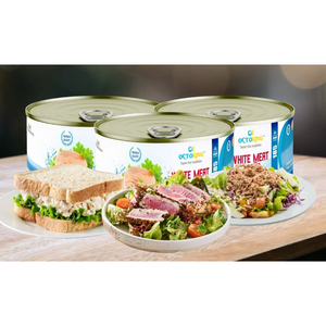 Atún Enlatado Listo para Comer, Producto de Mariscos Práctico para Estilos de Vida Ajetreados - Product Image 1