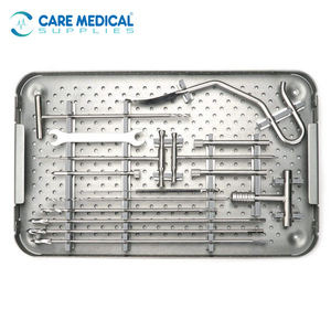 Mejor Precio, Juego de Instrumentos Quirúrgicos Veterinarios de Acero Inoxidable, Kit de Trauma Ortopédico para Tratamiento de Fracturas, Surgiright CE - Product Image 4