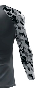 Nouveaux rashguards pour hommes adultes en polyester pour la vente en gros, rashguards à manches longues pour hommes - Product Image 4