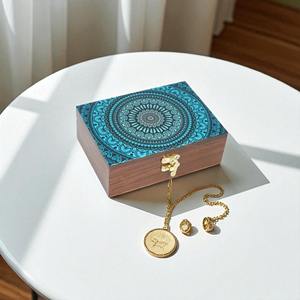 Caja de Madera Sostenible con Certificación FSC, Caja de Almacenamiento Orgánica Impresa en Madera, Caja de Almacenamiento para Empaque de Productos, Caja de Regalo al por Mayor - Product Image 6