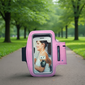 Brazalete deportivo S&N de 4,7-5,0 pulgadas, color rosa, para teléfono, para correr y hacer ejercicio - Product Image 3