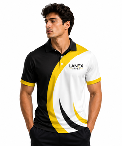 Camiseta Polo Sublimada Personalizada para Hombre, Polo de Golf de Alto Rendimiento, Secado Rápido, Absorbe la Humedad, Uniforme Deportivo, Ropa de Trabajo Corporativa - Product Image 2