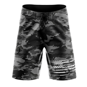 กางเกงขาสั้นชายลายเรียบ ดีไซน์คลาสสิก คุณภาพสูง วัสดุแห้งเร็ว กางเกงชายหาดทันสมัยสำหรับวัยรุ่นและผู้ใหญ่ - Product Image 1