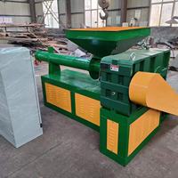 Extrudeuse de mélange plastique-sable, machine de recyclage de plastique, machine de fabrication de briques en plastique