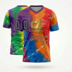 Achetez un t-shirt imprimé pour homme de qualité supérieure, 100 % polyester, avec logo personnalisé, séchage rapide, tendance, décontracté, pour le sport et la gym. - Product Image 1