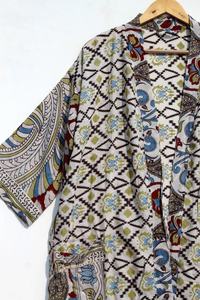 Kimono de algodón para damas de honor, kimono largo de algodón, novedad - Product Image 5