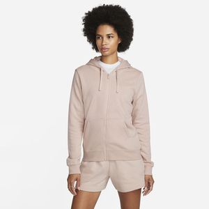 Sudadera con capucha y cremallera de algodón 100% para mujer, estilo urbano de invierno, con control de calidad de marca personalizada - Product Image 1