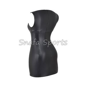 Vestido Informal de Cuero Negro para Mujer, Vestido de Piel de Cordero Genuina, Estilo Celebridad, Productos de Alta Calidad - Product Image 6