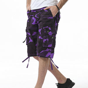 Pantalones Cortos Cargo de Trabajo para Hombre, Estilo Casual, de Algodón, con Bolsillos Cargo, de Alta Calidad - Product Image 5