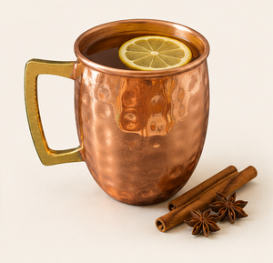 Tazas Moscow Mule de Cobre Puro, Hechas a Mano, con Asa Ergonómica de Latón, para Bares y Restaurantes - Product Image 3