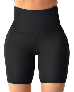 Shorts de Yoga de Cintura Alta para Mujer, Sin Costuras, Elásticos, para Fitness, Entrenamiento, Running, Gimnasio, Ropa Deportiva, Transpirables, de Secado Rápido, con Diseño de Control de Abdomen - Product Image 6