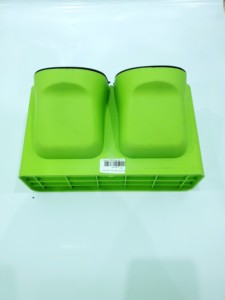 Kit de maceta colgante para interior de oficina en casa moderna, maceta doble para plantas, función de riego automático, orificio de drenaje para decoración del hogar - Product Image 6