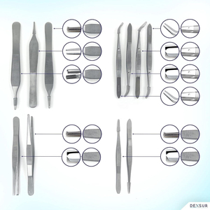 Kit de pratique de suture chirurgicale avancé pour étudiants en biologie, outils d'entraînement manuels réutilisables en acier inoxydable de haute qualité - Product Image 4