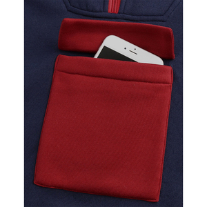 Sweat à capuche zippé pour homme, couleur unie, coupe droite, style décontracté, en tissu French Terry, tendance 2026 - Product Image 3