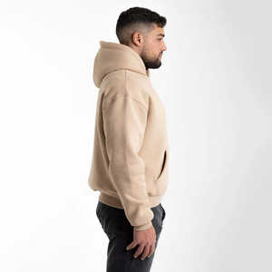 Sudaderas con Capucha Regular para Hombre, 300 GSM, con Cordón Ajustable, Bolsillo Canguro, Ropa Urbana, Fabricante de Ropa, Sudaderas con Capucha Térmicas - Product Image 3