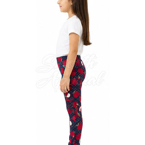 Leggings confortables pour filles, solides, écologiques, respirants, extensibles, taille haute, pour un style de vie actif et l'école - Product Image 5