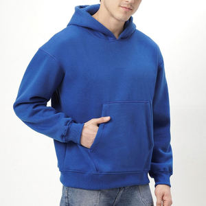 เสื้อฮู้ดผ้าฝ้ายขายส่ง เสื้อฮู้ดผู้ชาย เสื้อฮู้ดเฟรนช์เทอร์รี่สำหรับผู้ชาย ยูนิเซ็กซ์ รับผลิตแบบ OEM ขายส่ง จัดส่งรวดเร็ว - Product Image 1