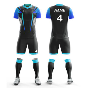 Tenues de football et de rugby personnalisées avec nom et numéros, respirantes, avec chaussettes, uniformes de joueur, vente en gros - Product Image 1