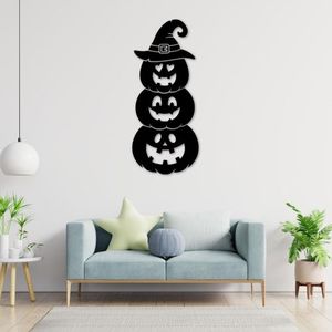 Halloween Bat Wall Decals Black Irregular Shape <b>Decorative</b> Hanging Art Removable Multi-piece Package Modern Wildlife Theme - Product Image 1