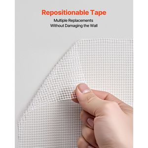 Nastro Adesivo in Fibra di Vetro per Giunti di Cartongesso, 15 cm L x 30 m L, Facile da Applicare, con 12 Rotoli di Nastro a Rete per Cartongesso - Product Image 5