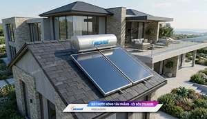 Chauffe-eau solaire à plaque plate écologique, réservoir de stockage en acier inoxydable haute performance, système d'eau chaude solaire, fournisseur OEM - Product Image 4