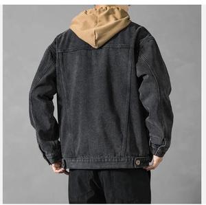 New Design Custom Clothing Fashion Denim Jacket for Men Stylish Jean Jacket for Men Trendy Denim Outerwear for Men - Product Image 1