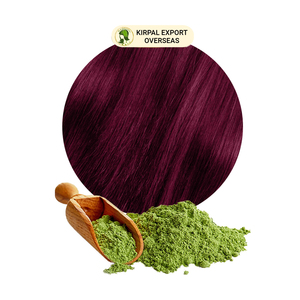 Maroon <b>Henna</b>-Based Ammonia Free Semi-Permanent <b>Hair</b> Color Cream Easy Application HALAL Certified 3-Year Shelf Life - Product Image 2